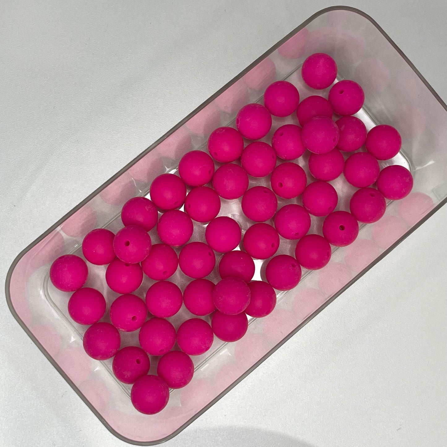 15mm silicone beads (C 1 -- C 50)