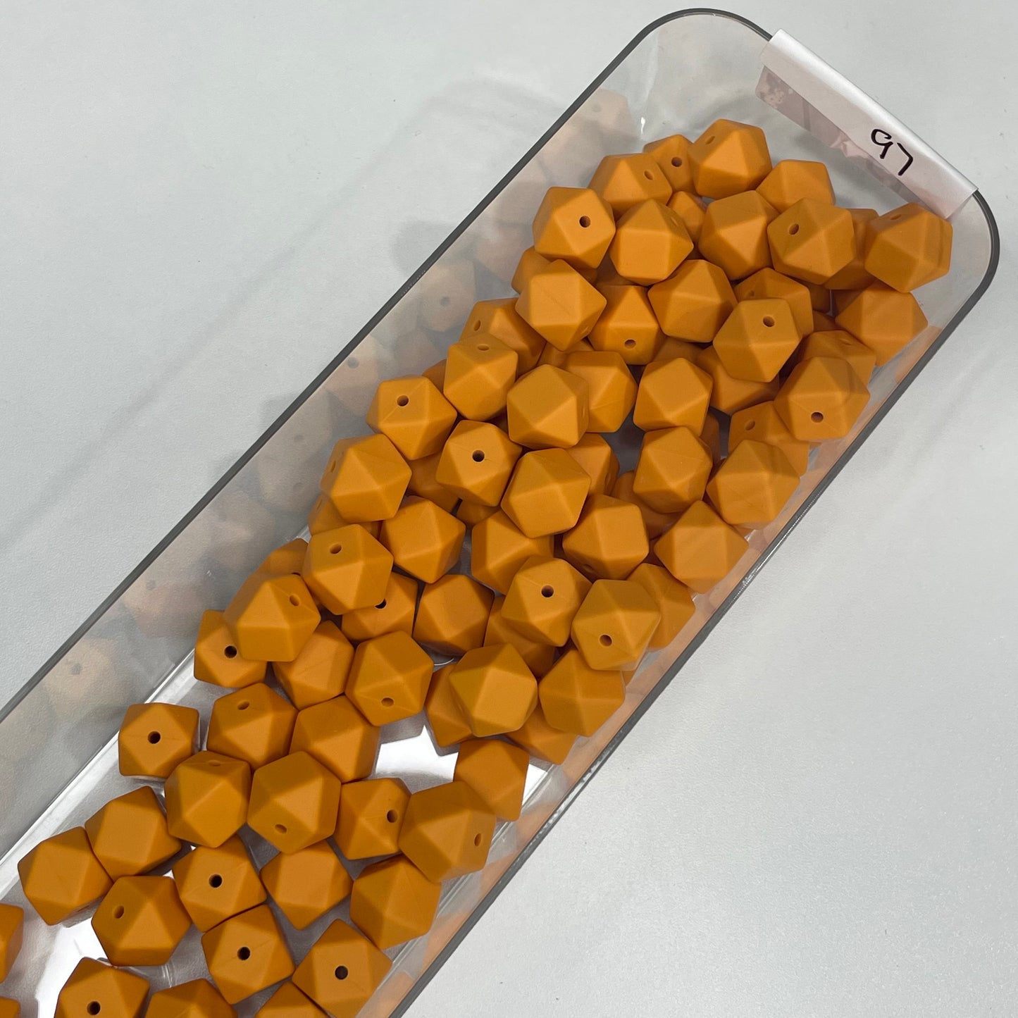 15mm hexagonbeads (# 51-- # 100)