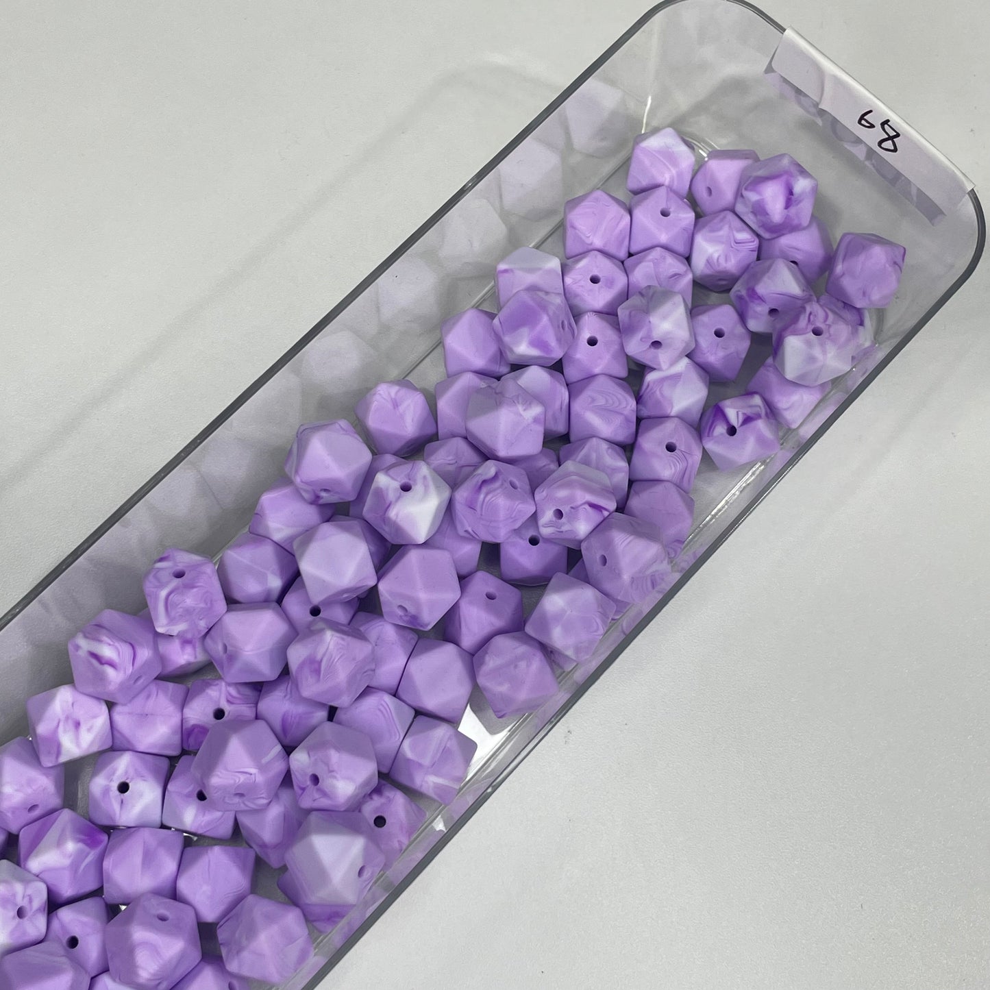 15mm hexagonbeads (# 51-- # 100)
