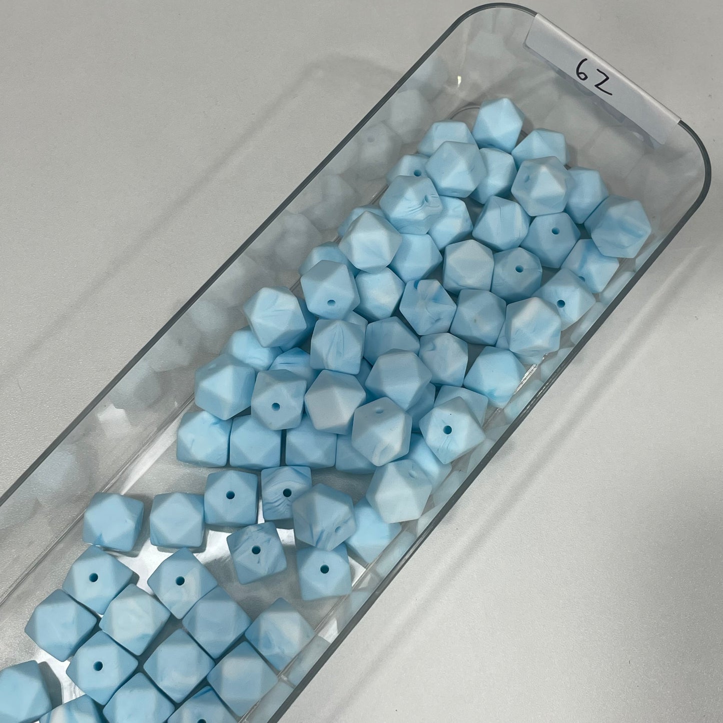 15mm hexagonbeads (# 51-- # 100)