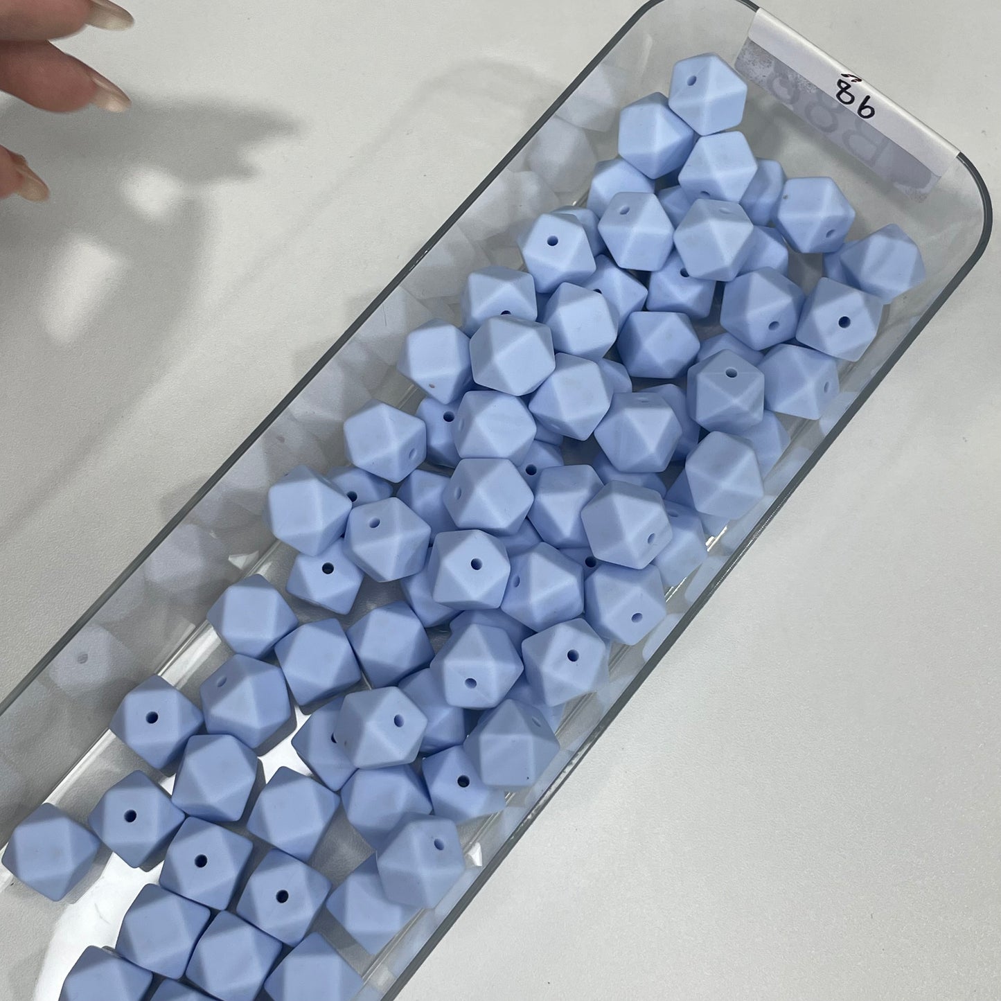 15mm hexagonbeads (# 51-- # 100)