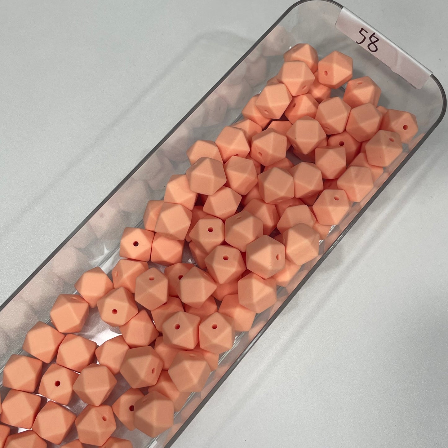 15mm hexagonbeads (# 51-- # 100)