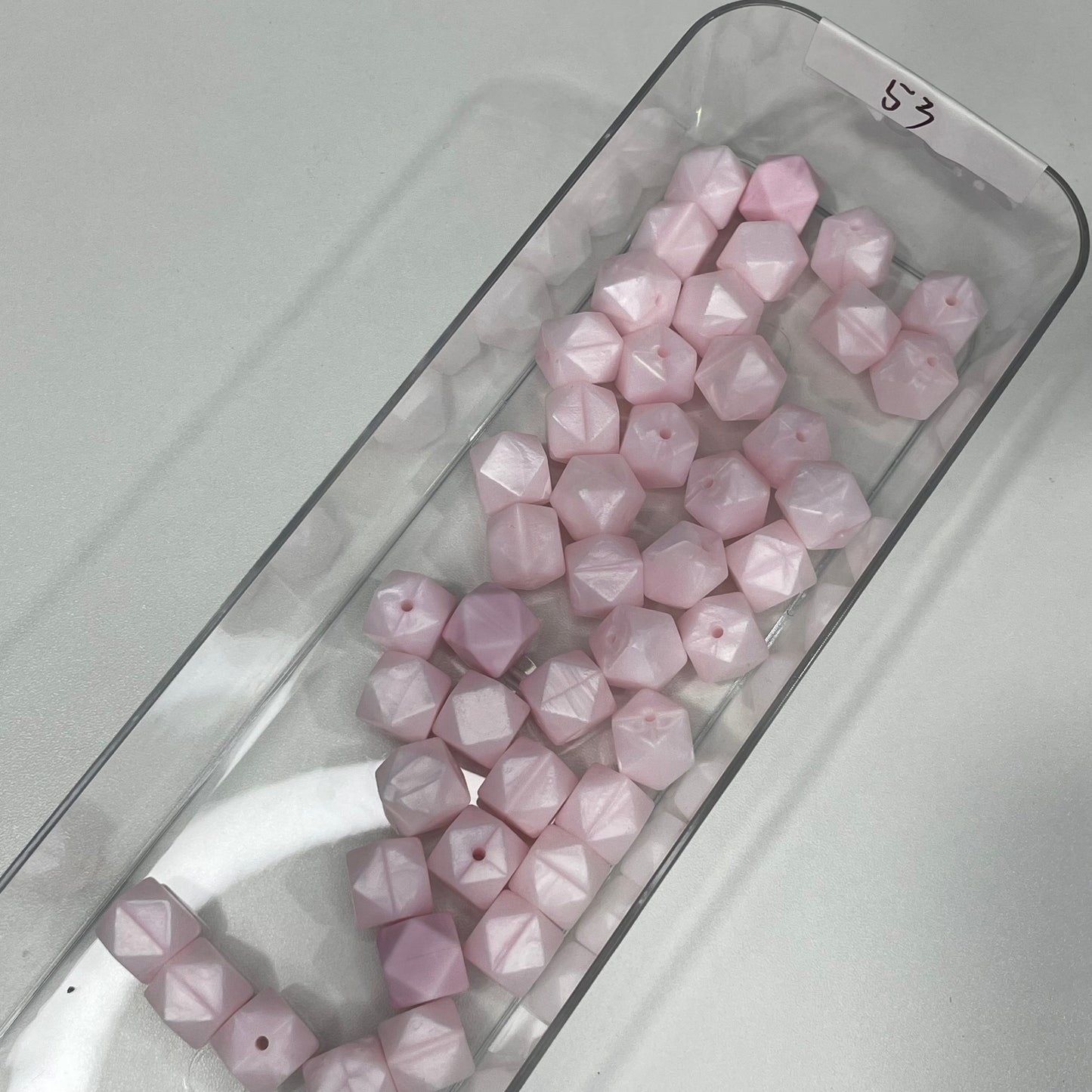 15mm hexagonbeads (# 51-- # 100)
